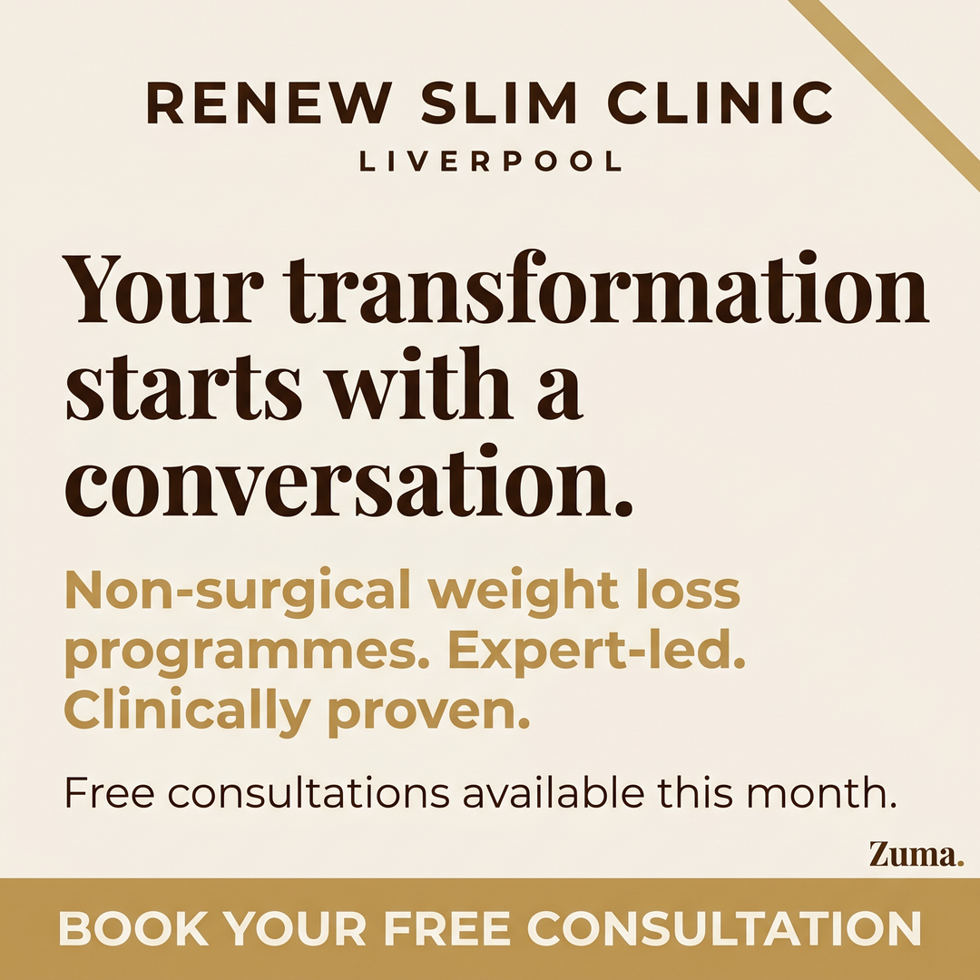 Renew Slim Clinic Liverpool weight loss consultation ad creative